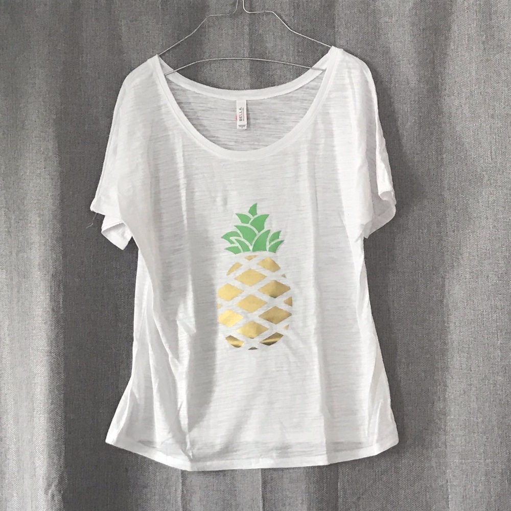 Pineapple Slouchy Tee